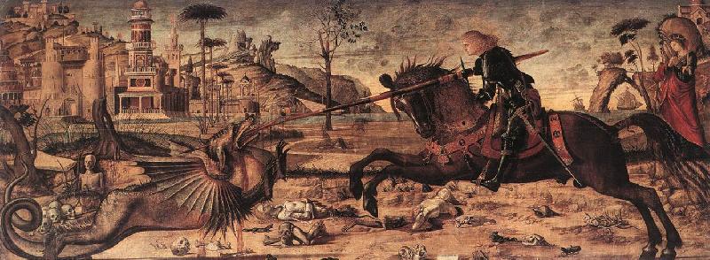 CARPACCIO, Vittore St George and the Dragon df oil painting image